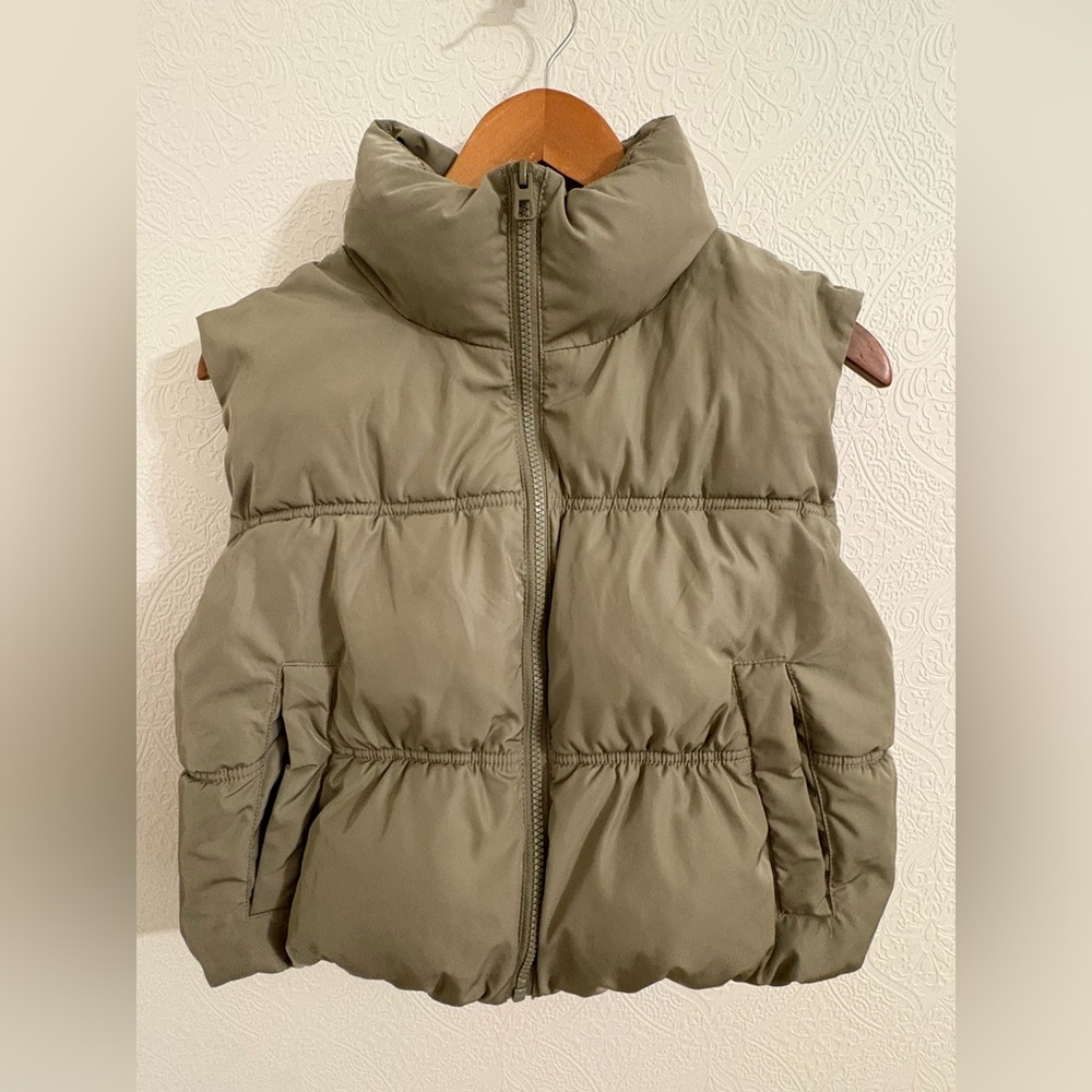 H&M Divided Olive Green Vest - M
